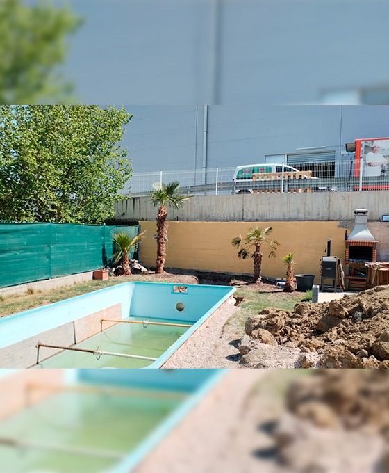 Reforma jardín de Chalet en Vitoria